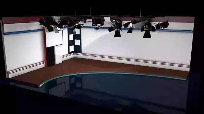 Virtual Studio 001 - News Studio