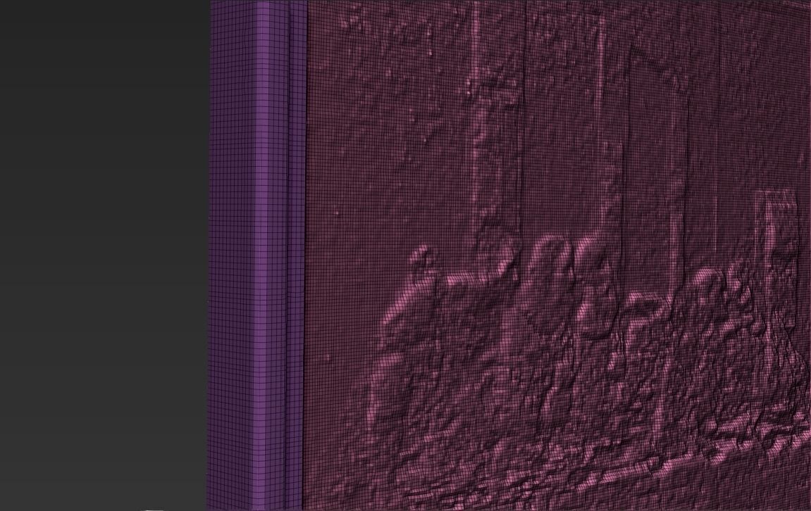 The Last Supper painting by Leonardo da Vinci for 3D printing 3D print model_33