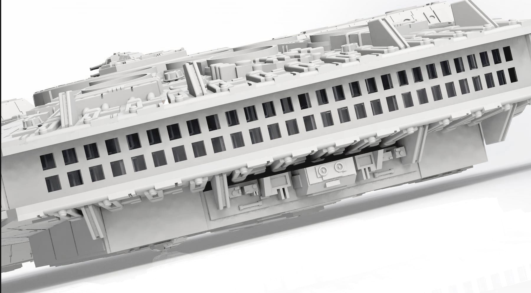 Millennium Falcon 3D print model_14