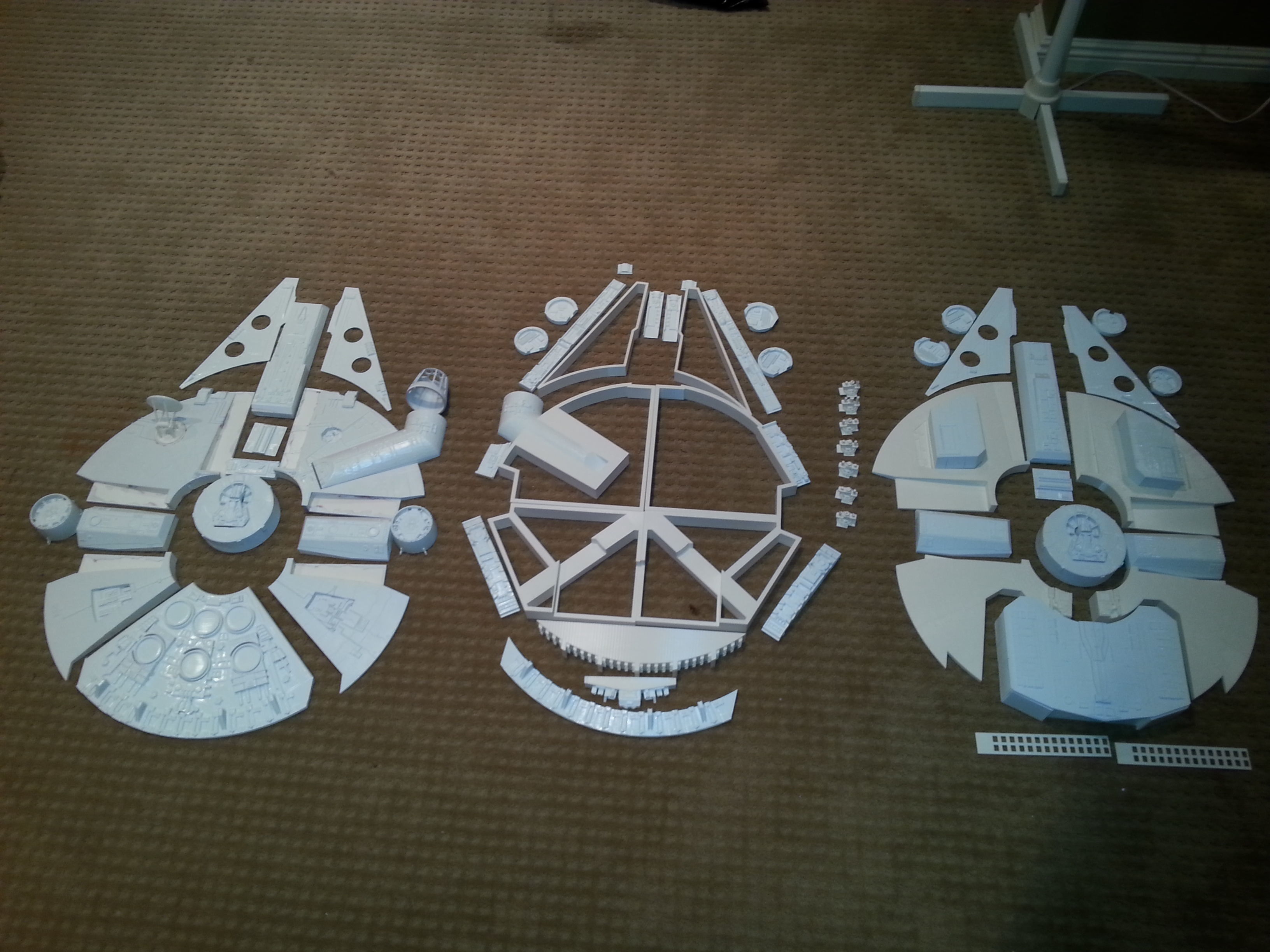 Millennium Falcon 3D print model_1