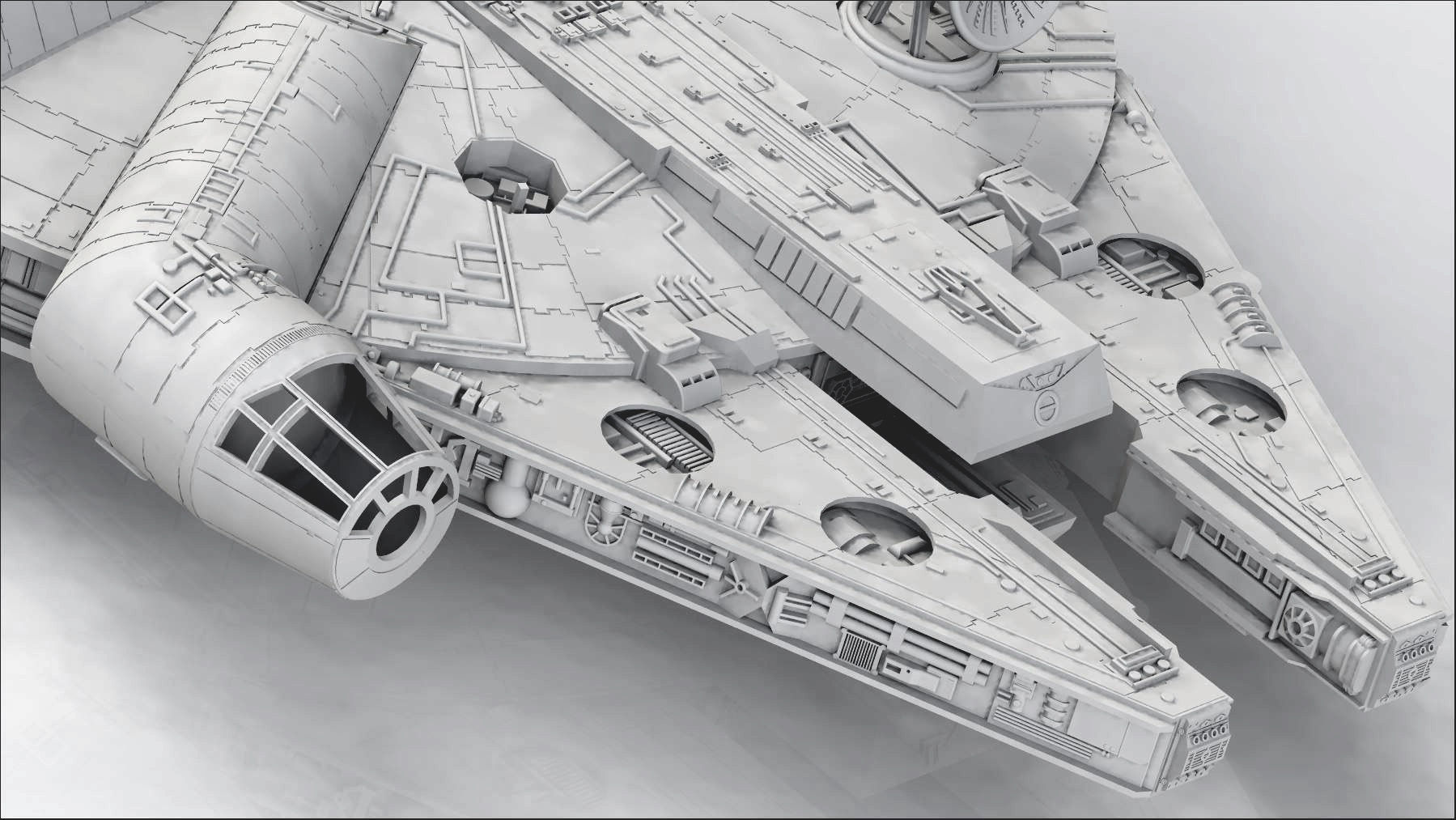 Millennium Falcon 3D print model_12