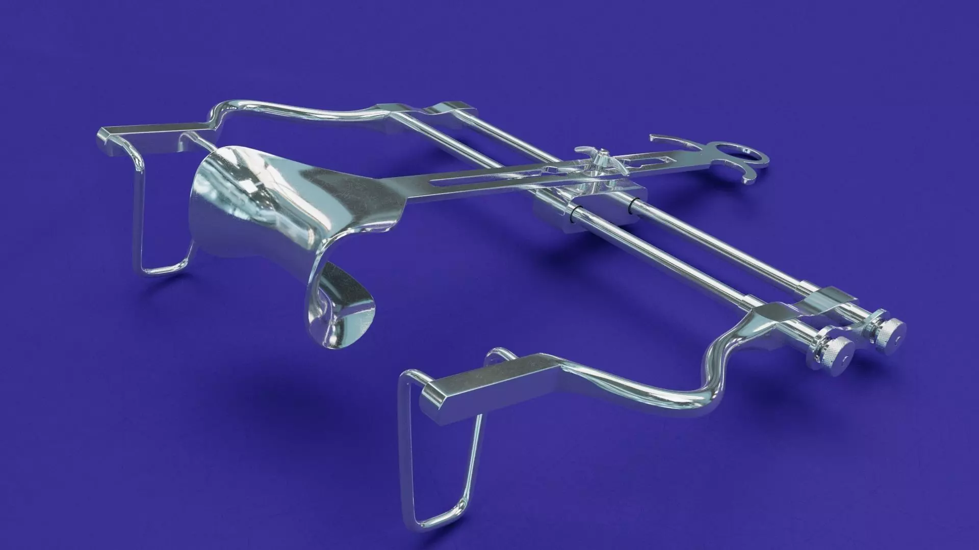 Balfour retractor 3D model