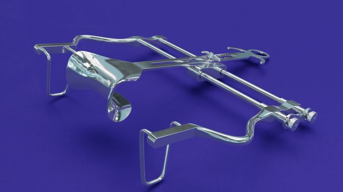  Balfour retractor  3D model
