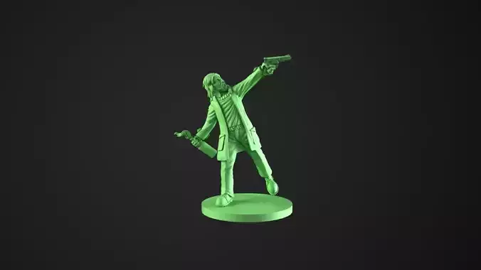 John Zombiecide 3D print model