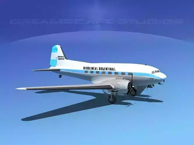 Douglas DC-3 Aerolineas Argentinas 
