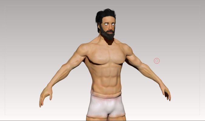 Human Character 3D model