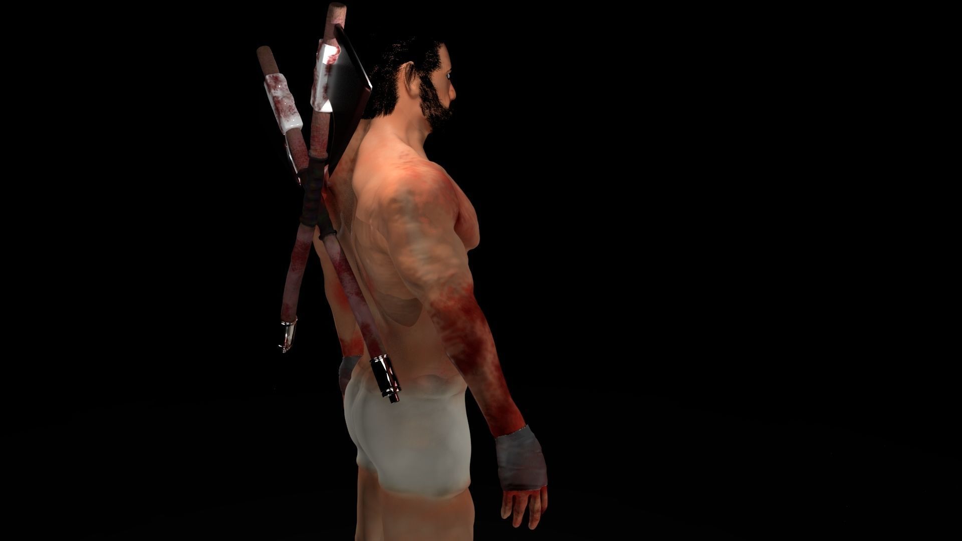 Human Character 3D model_7