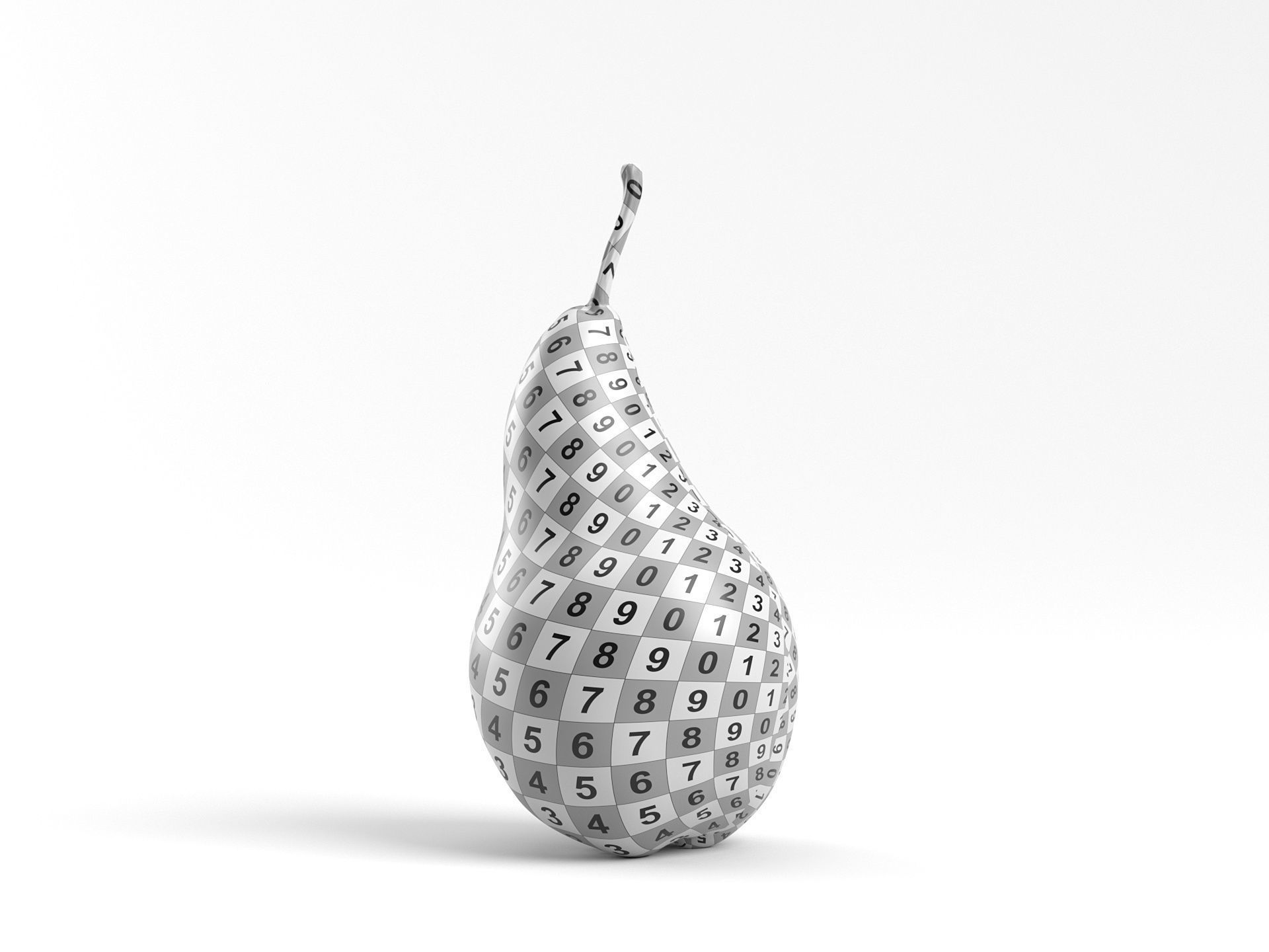 Photorealistic Pear 3D Scan 3D model_6
