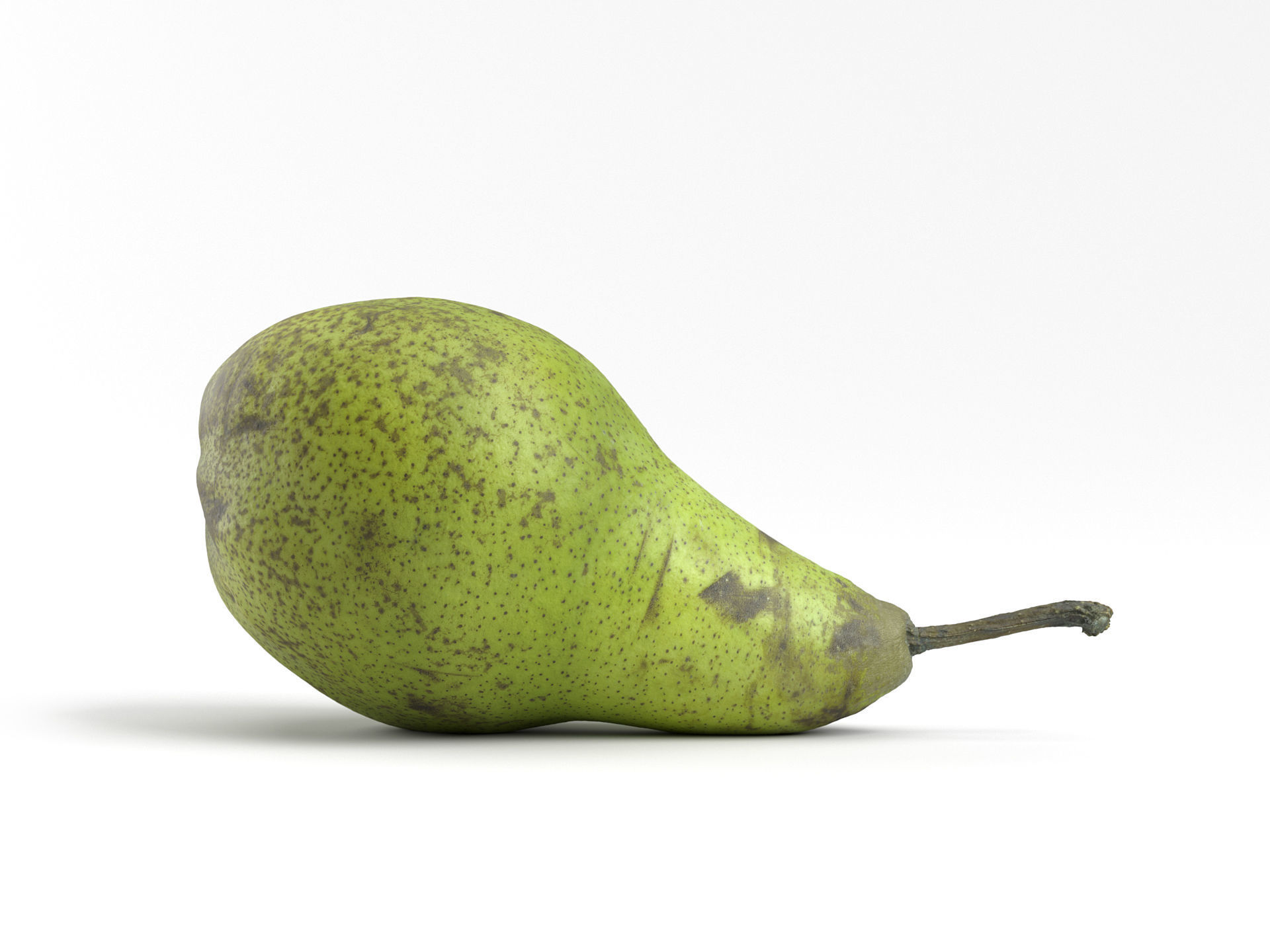 Photorealistic Pear 3D Scan 3D model_2