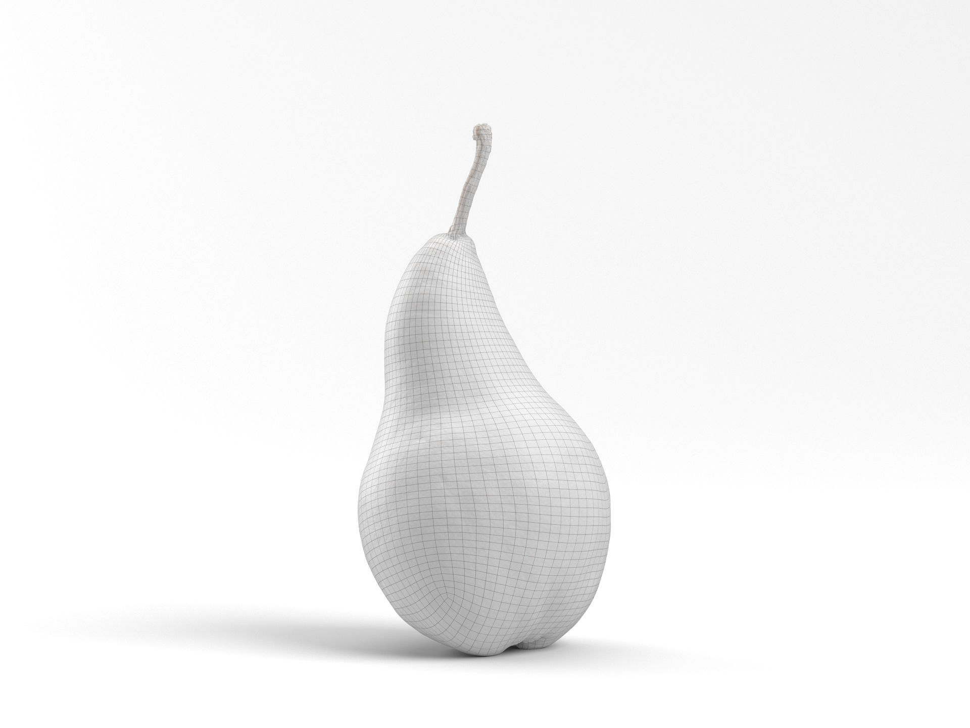 Photorealistic Pear 3D Scan 3D model_5