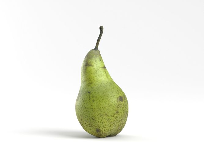 Photorealistic Pear 3D Scan 3D model