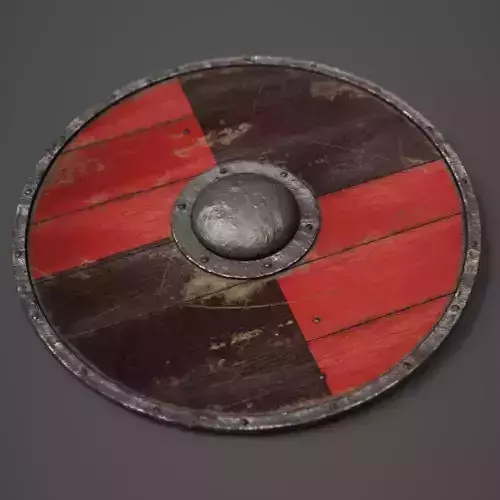 Round Wooden Shield