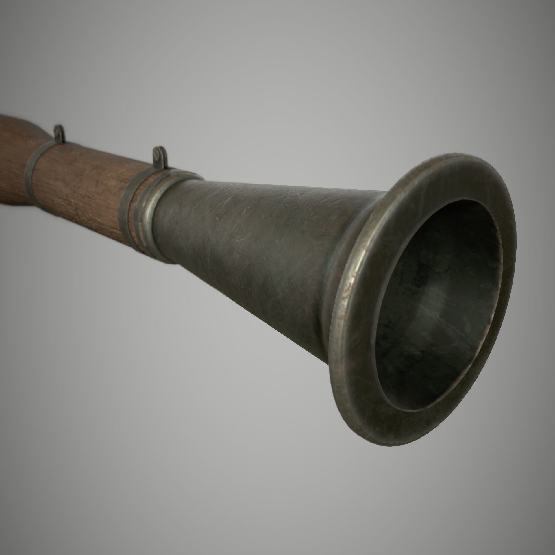RPG 7 Launcher Low-poly 3D model_8