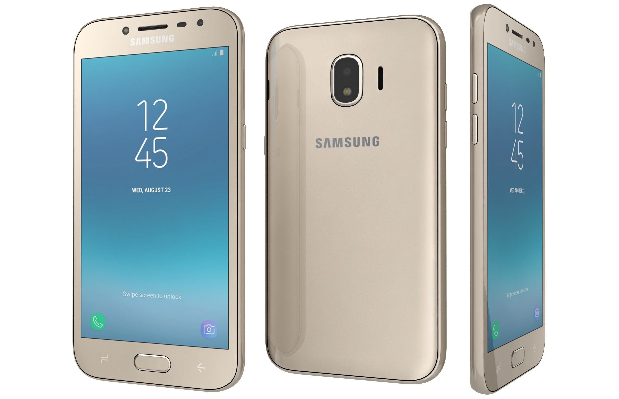 Samsung Galaxy J2 Pro 2018 All Colors 3D model_3