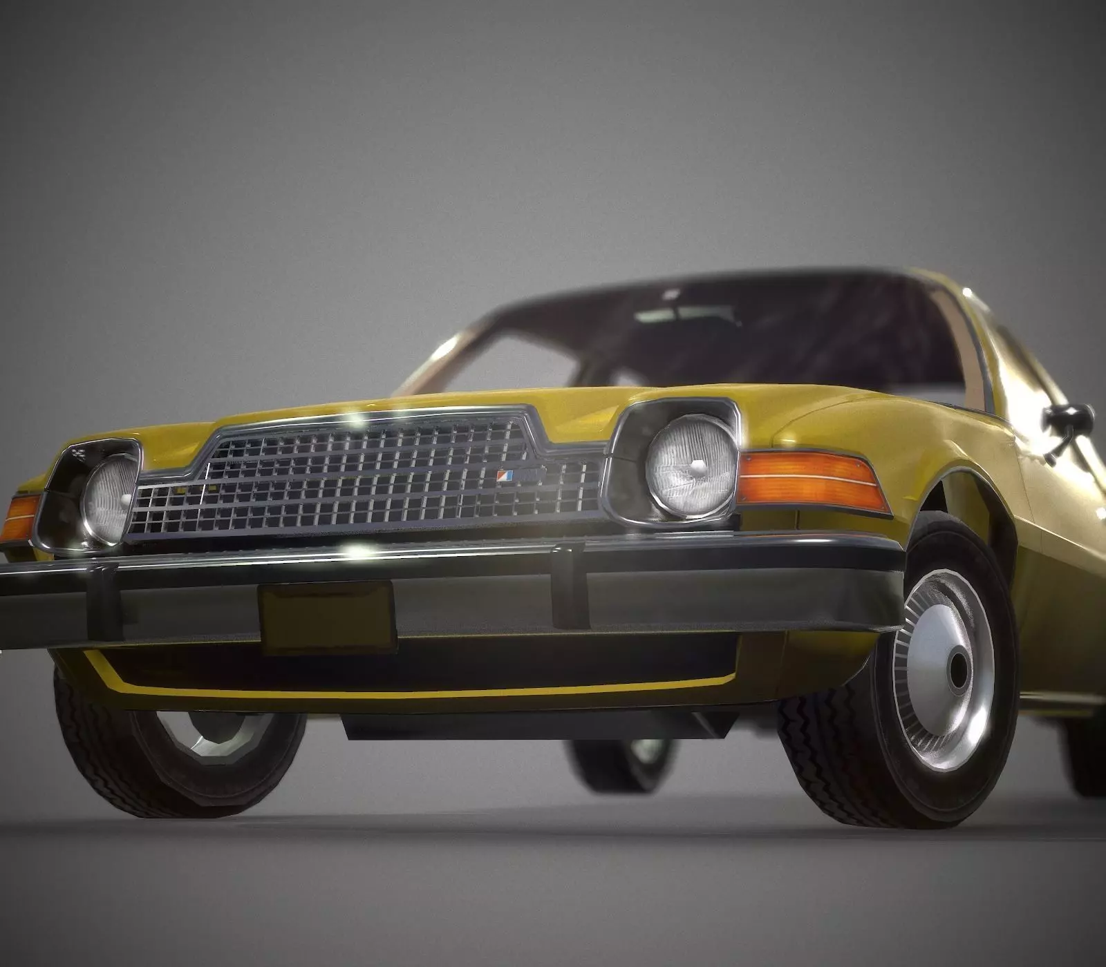 AMC Pacer Low-poly 3D model_0