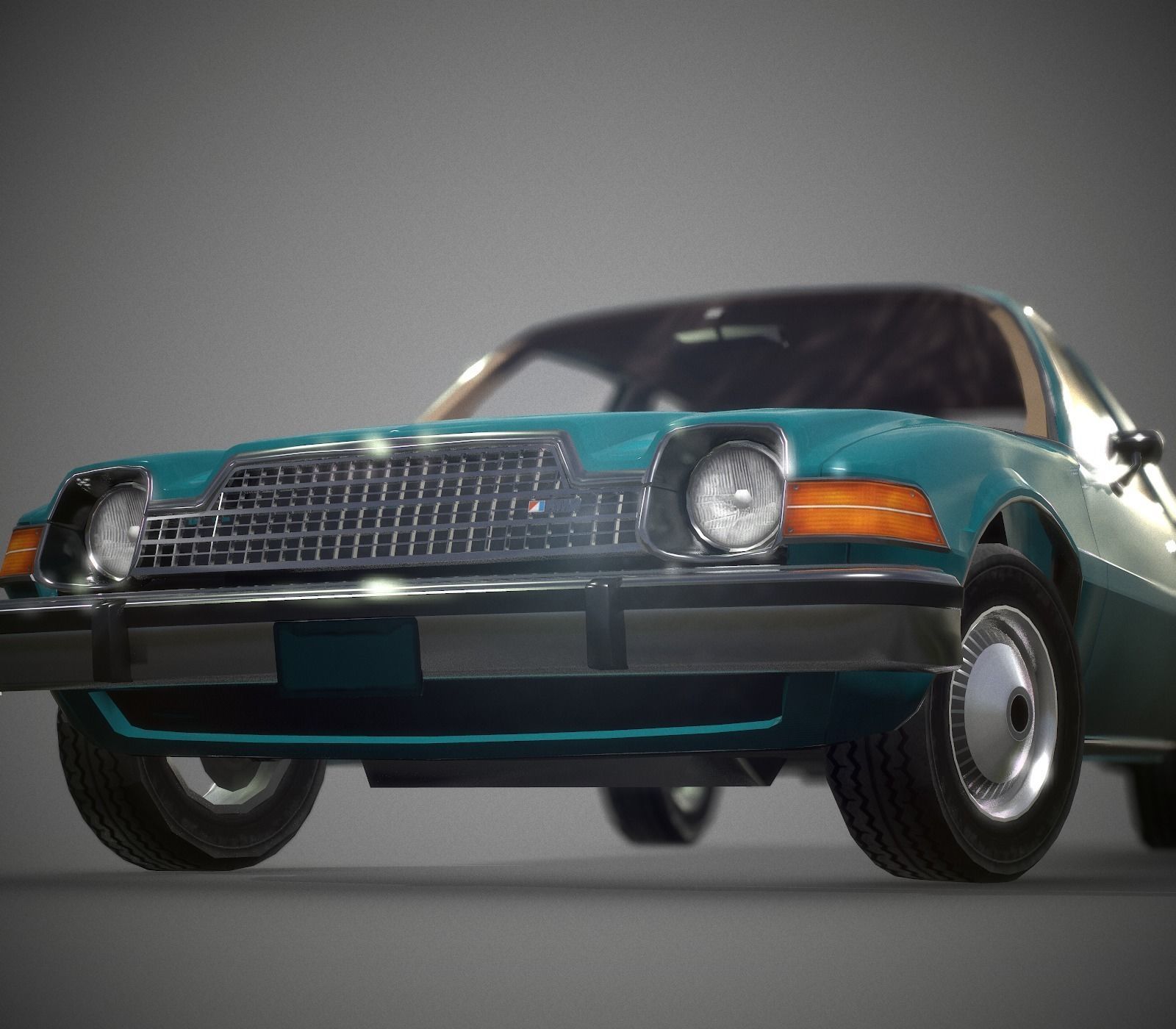 AMC Pacer Low-poly 3D model_2