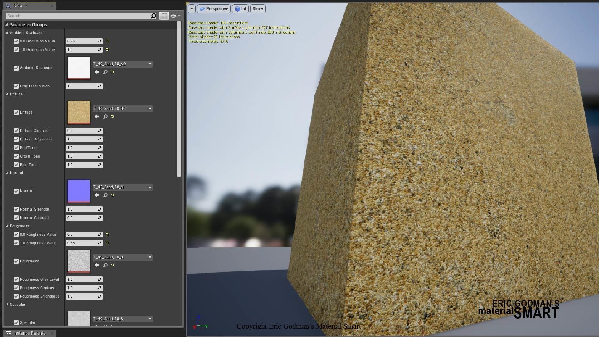 Sand World Aligned Materials 3D model_18