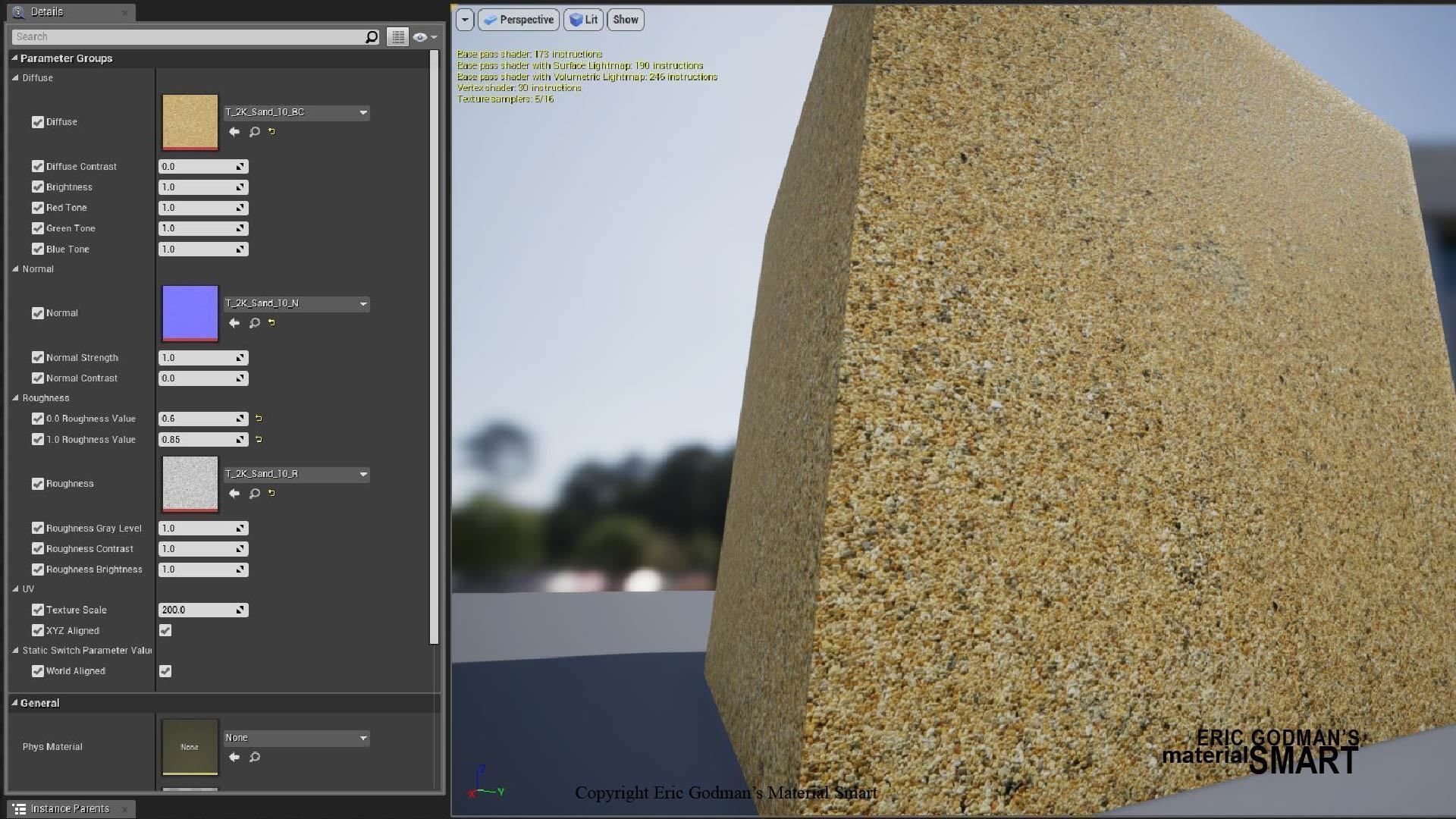 Sand World Aligned Materials 3D model_21