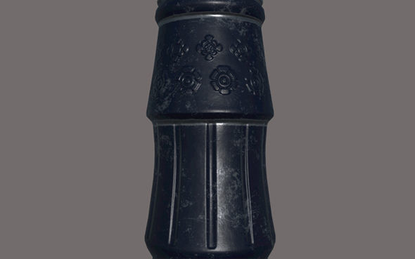 Street Lamp PBR Free 3D model_9