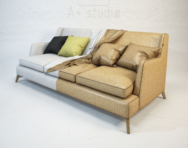 VIBIEFFE Class 680 sofa 3D model