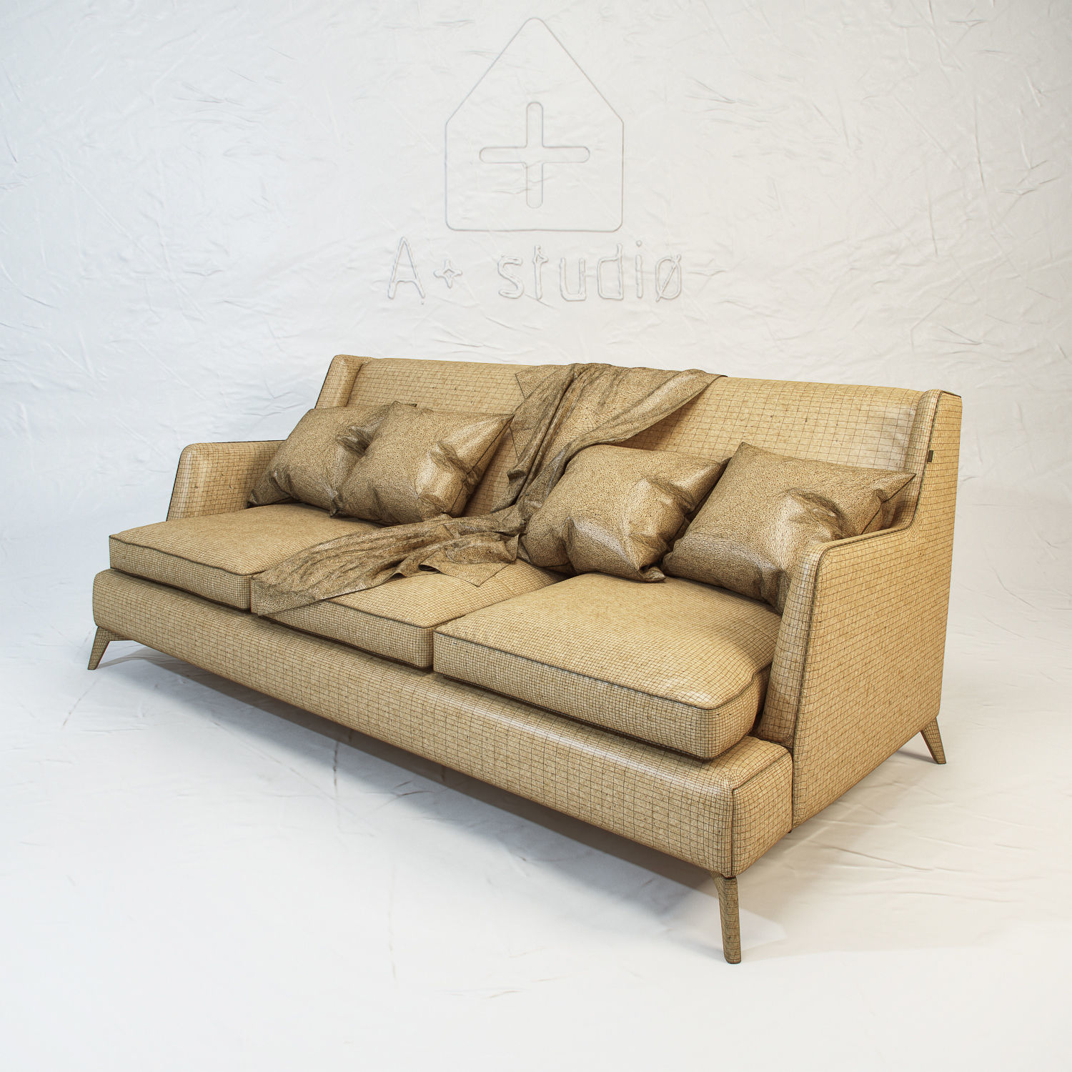 VIBIEFFE Class 680 sofa 3D model_3