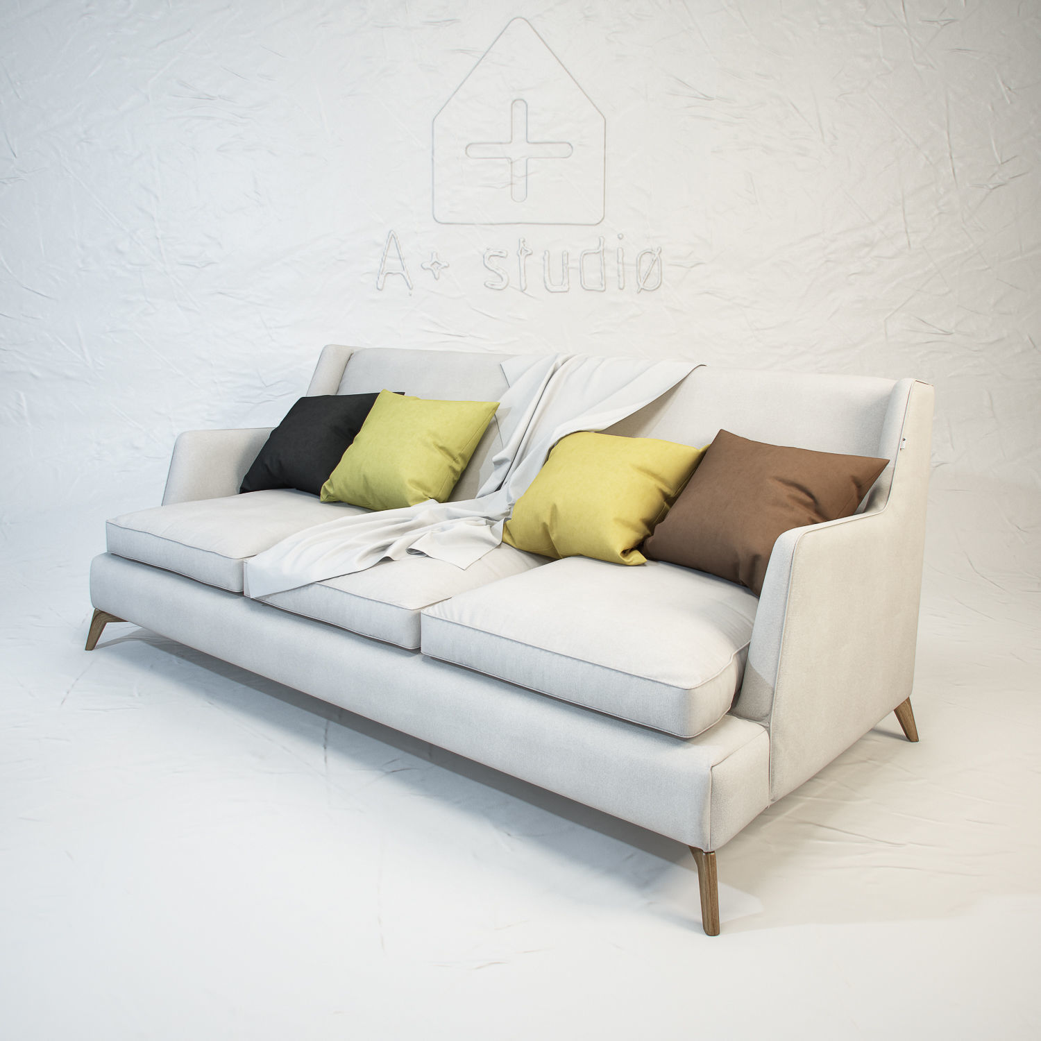 VIBIEFFE Class 680 sofa 3D model_1