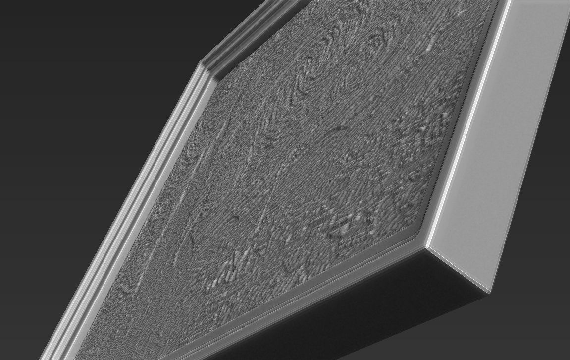 Starry Night painting by Vincent Van Gogh for 3D printing 3D print model_21