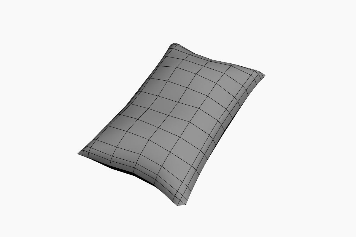 Old Bed with Mold 3D model_10