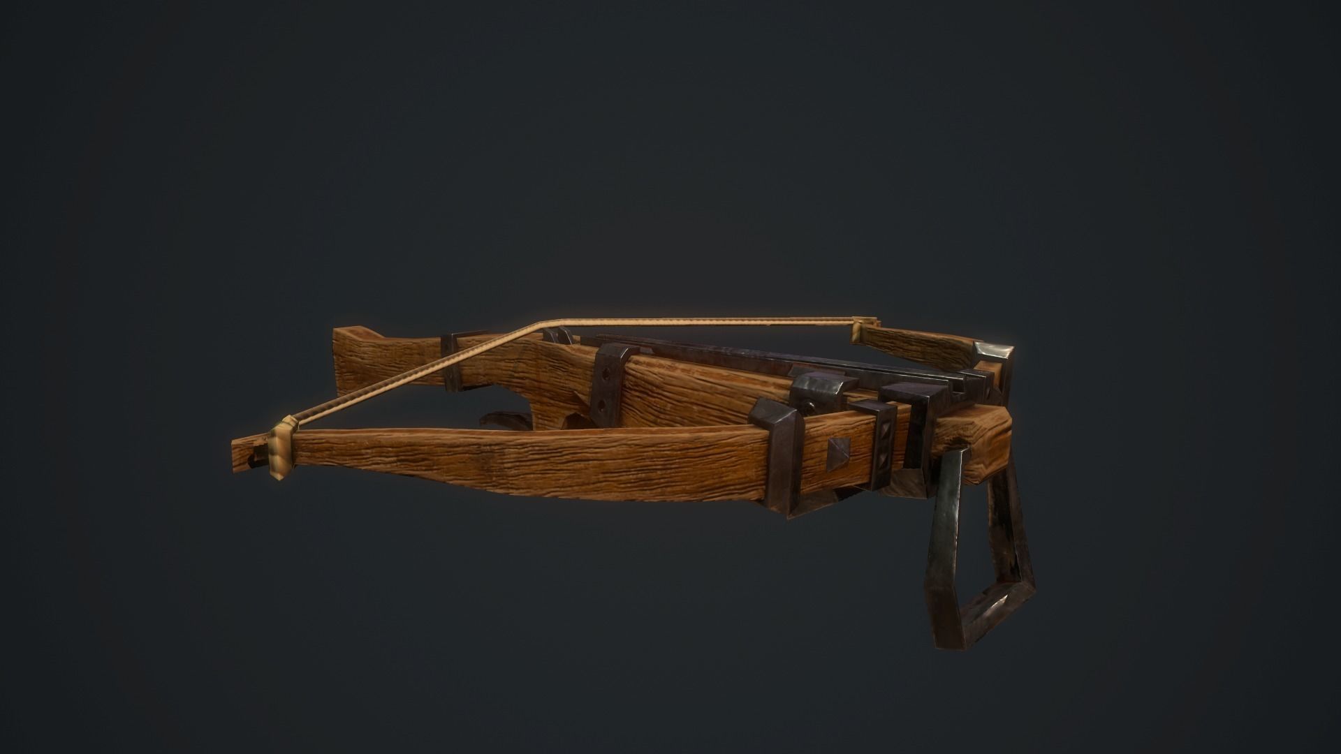 Weapon collection Low-poly 3D model_15