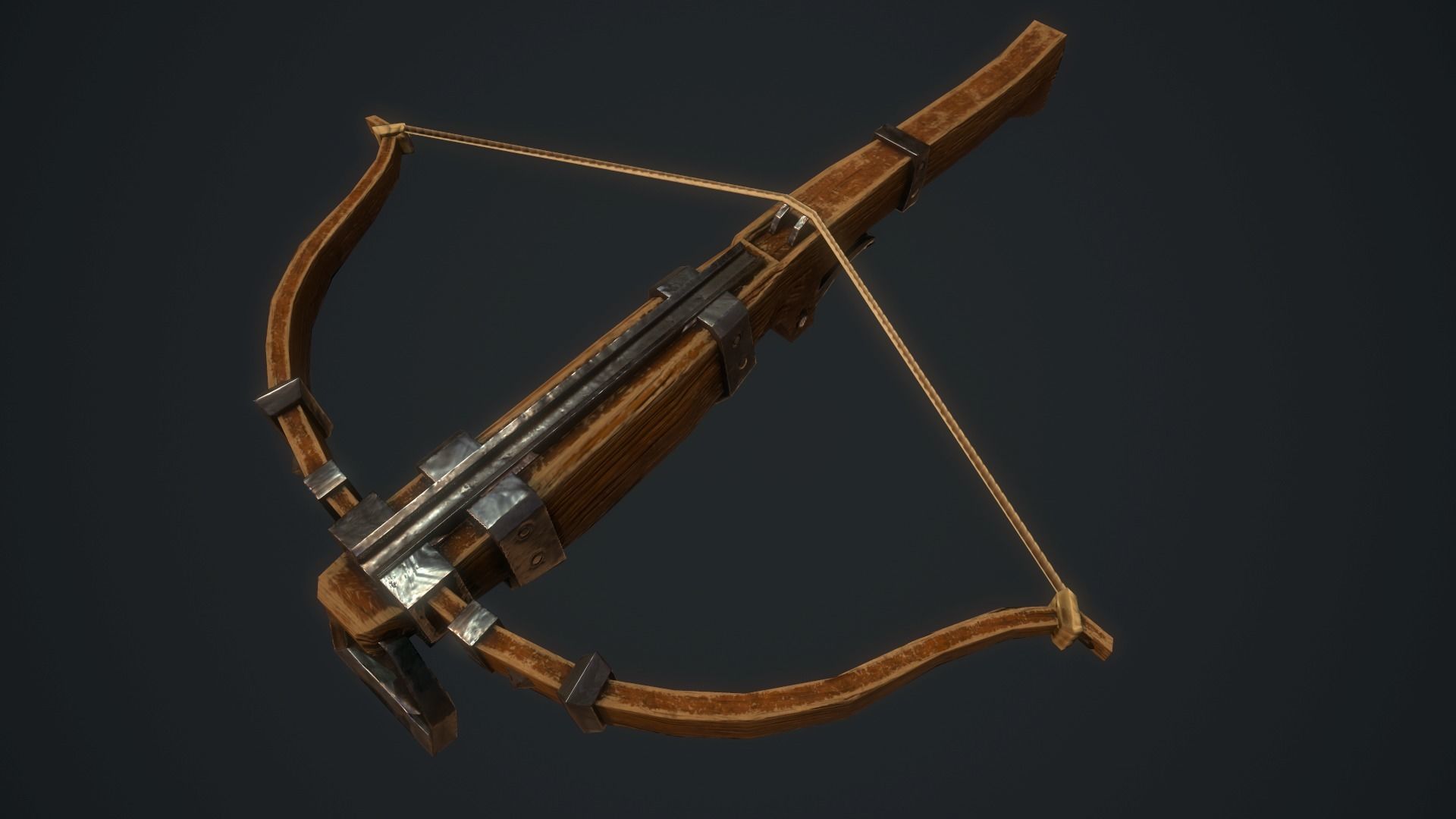 Weapon collection Low-poly 3D model_14