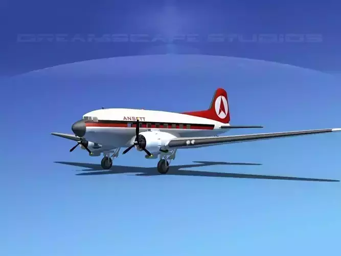 Douglas DC-3 Ansett Airways