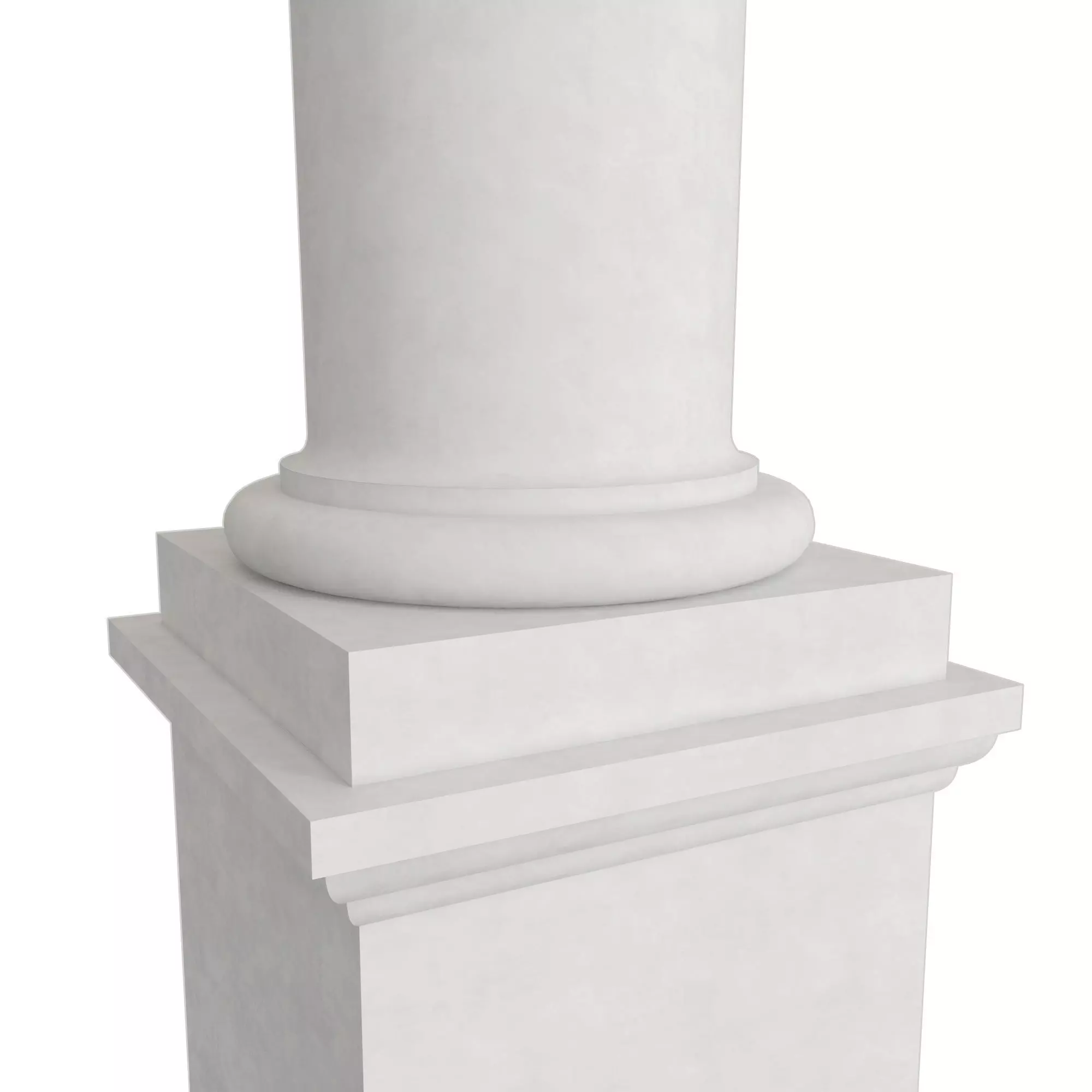 Tuscan Column 3D model_0