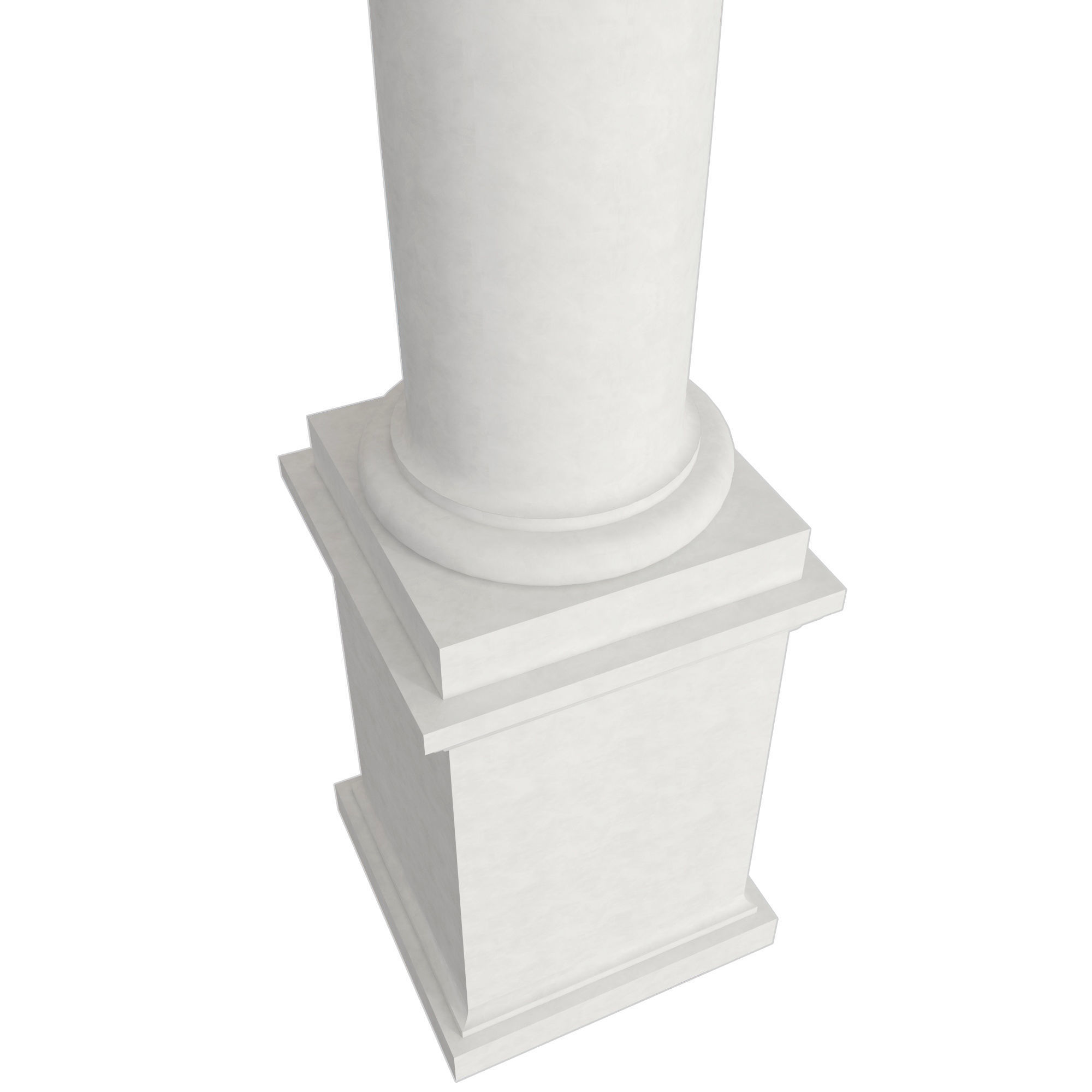 Tuscan Column 3D model_3