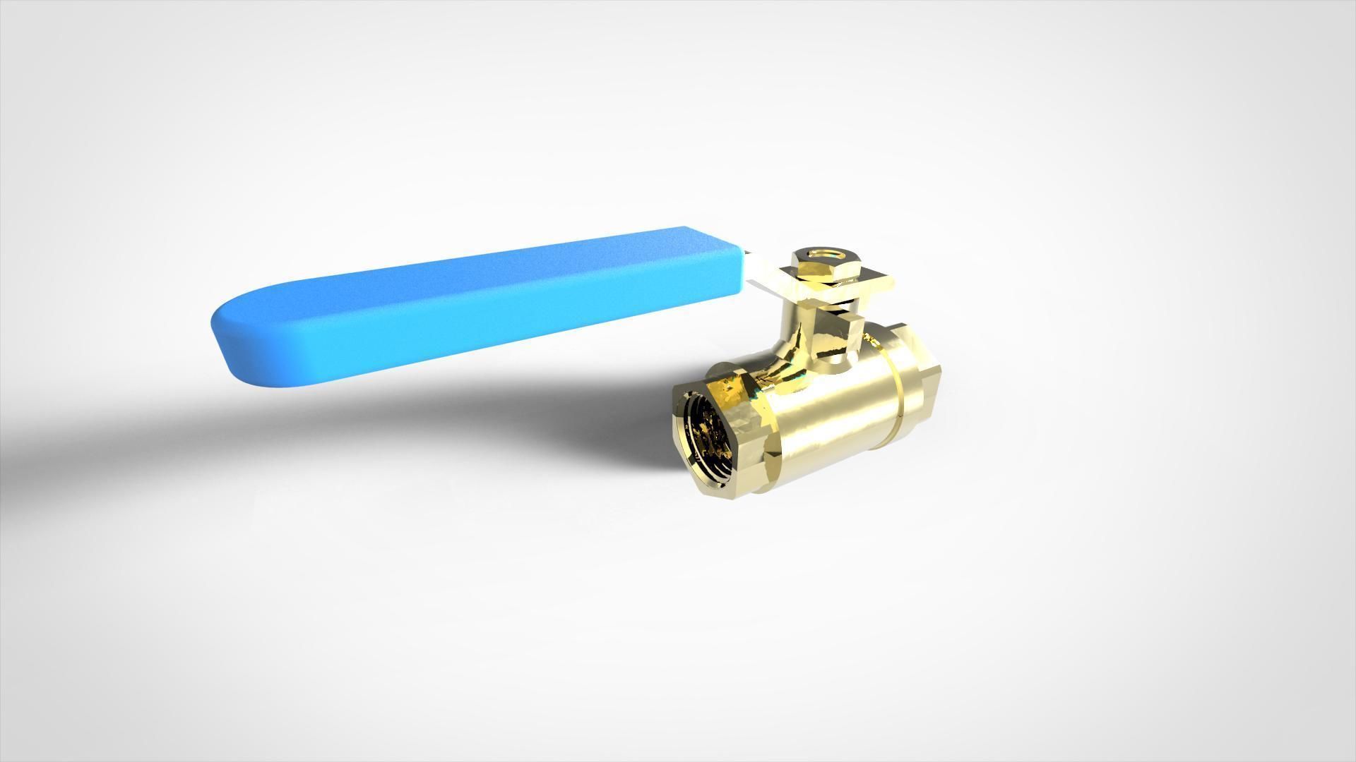 Threaded On-Off Valves 3D model | CGTrader