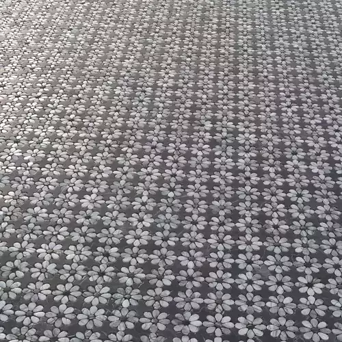 Ornamental marble mosaic PBR Material