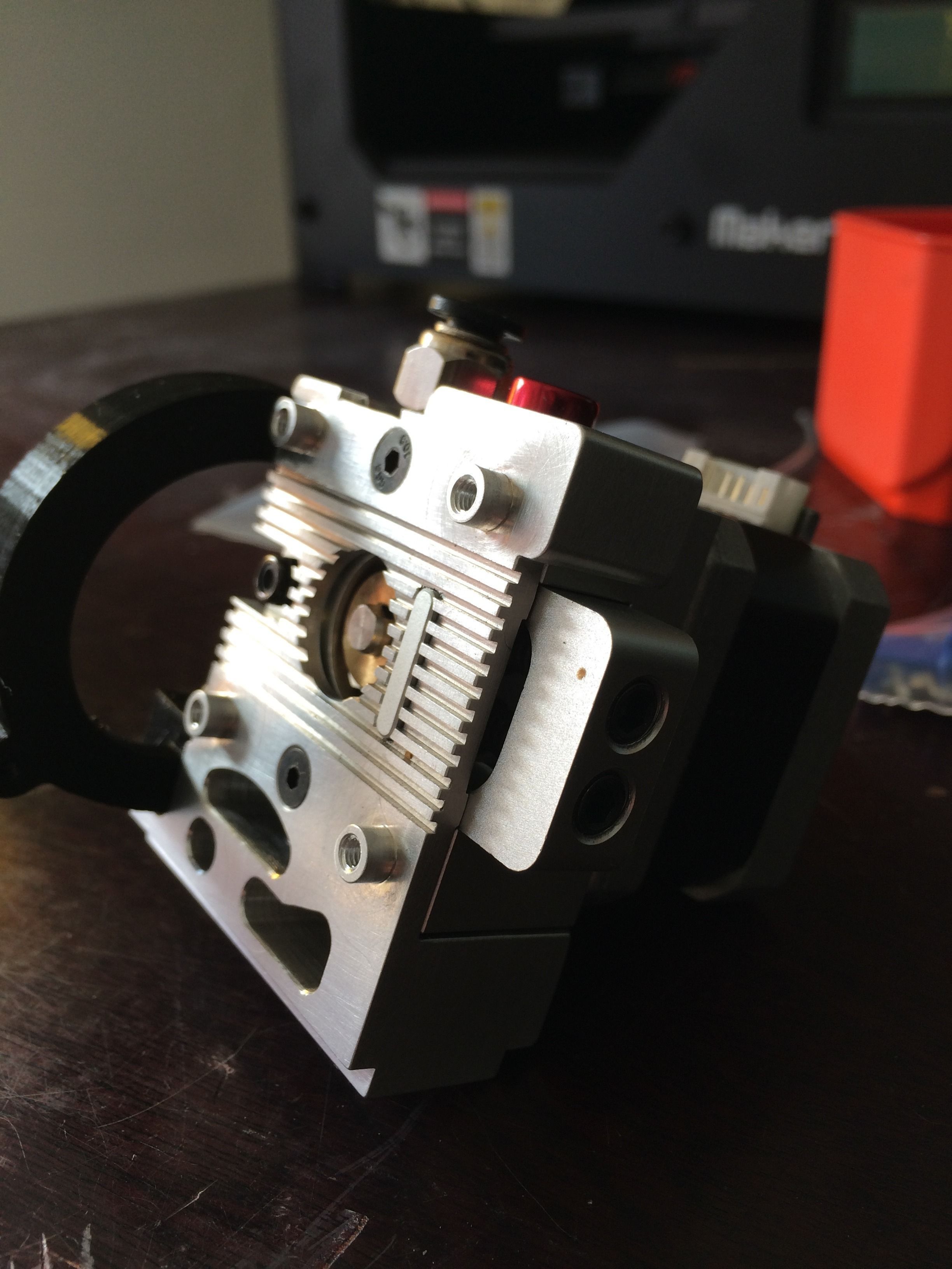 MakerBot replicator 2 extruder conversion 3D model_1