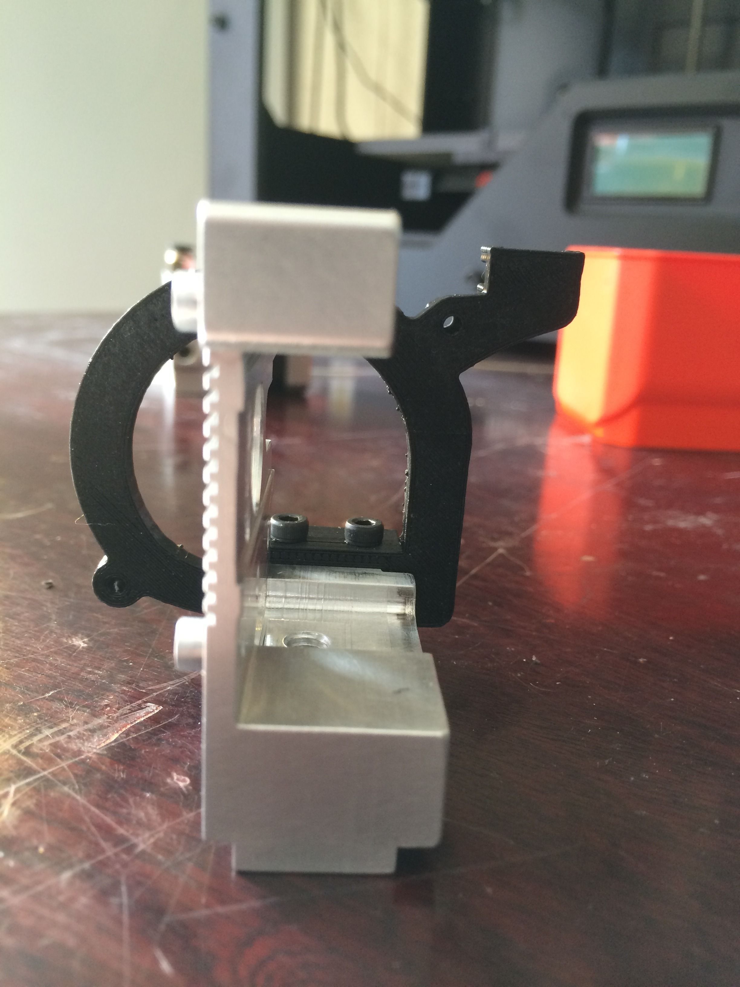 MakerBot replicator 2 extruder conversion 3D model_2