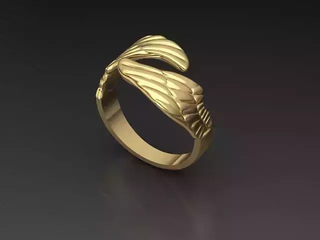 Angel Feather Ring
