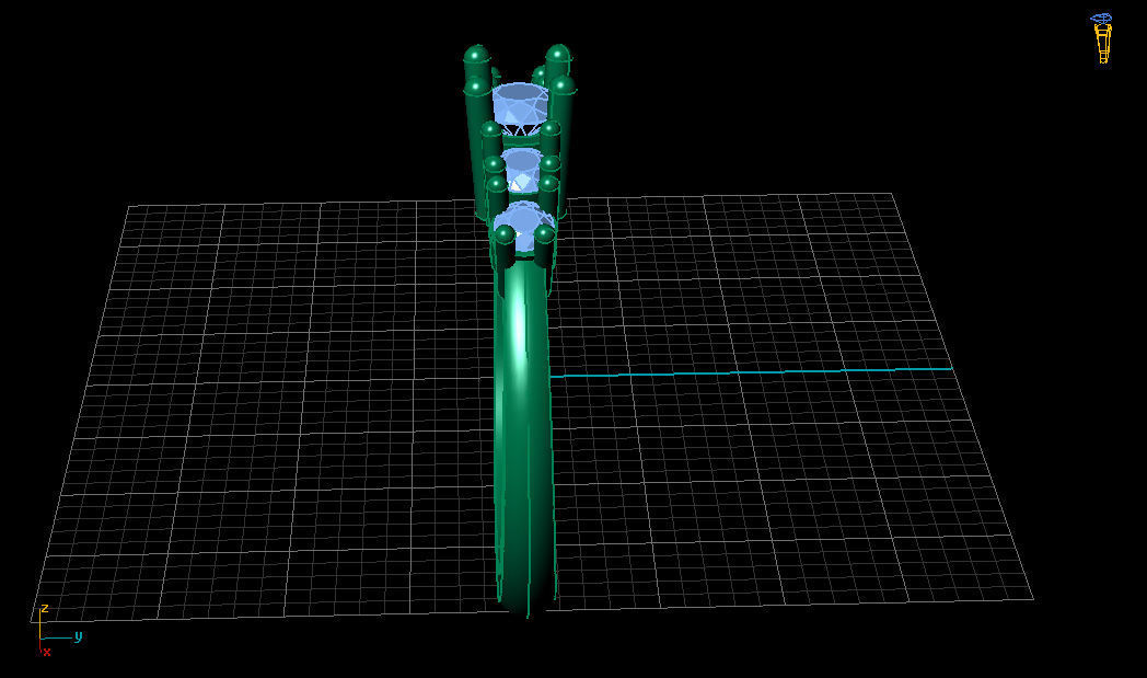 Gems Ring 3D print model_2