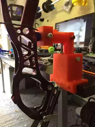 Compound or recurve bow vice 3D print model