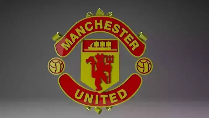Manchester United 3D logo