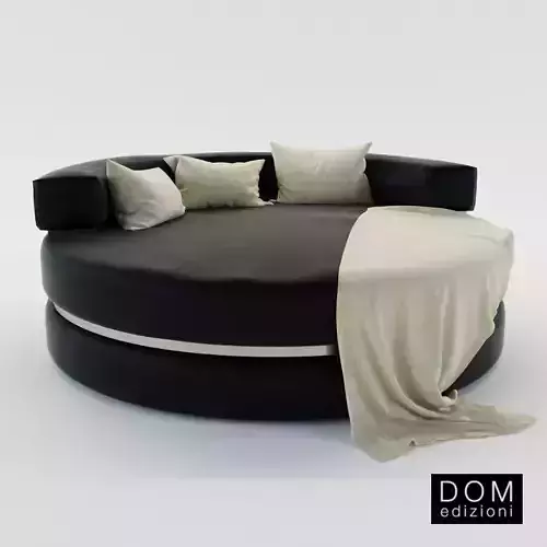 Round chaise Longue Loveseat - Dom Edizioni