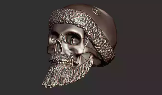Bearded bead 3D print model