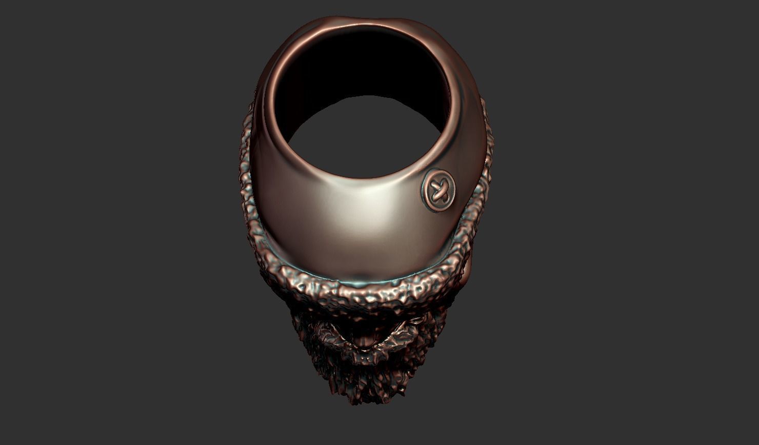 Bearded bead 3D print model_6