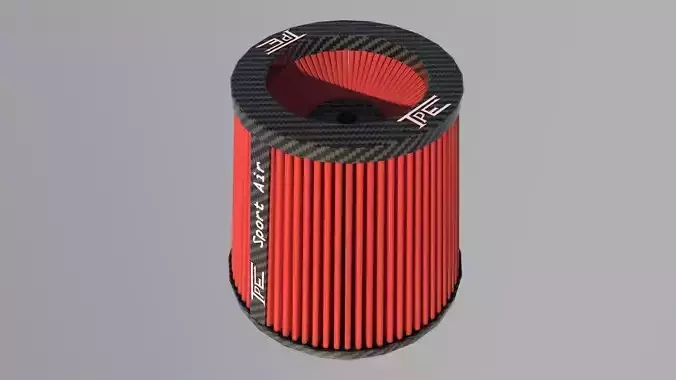 Sport Air Filter 3D model