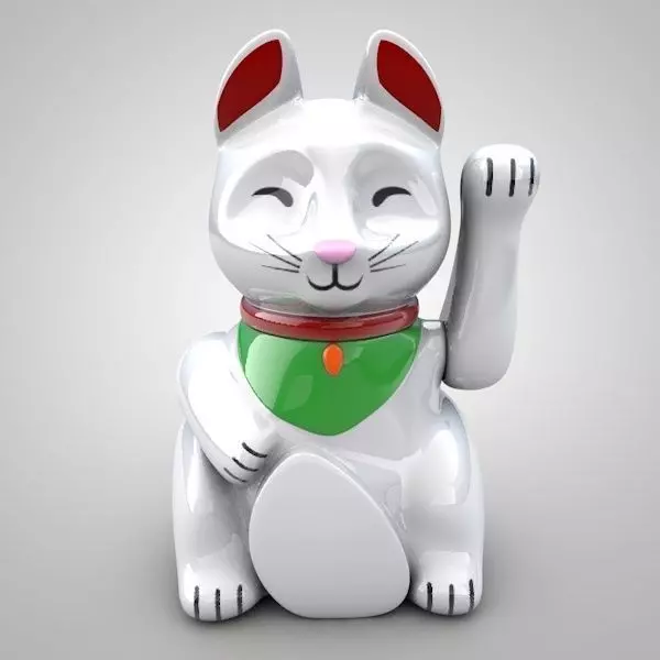 Maneki Neko Free 3D model