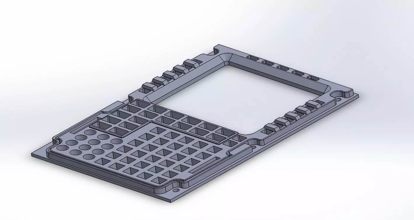 Airbus MCDU 3D Printable Model OUTDATED 3D print model_0