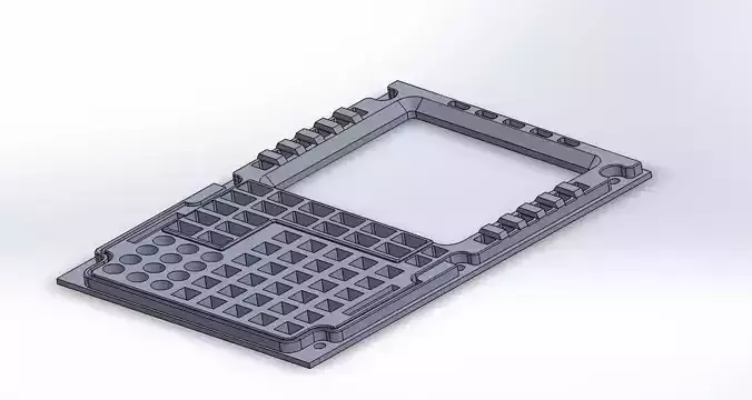 Airbus MCDU 3D Printable Model OUTDATED 3D print model