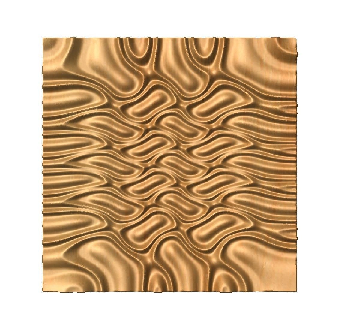 Tileable 3D relief SB11 3D model_2