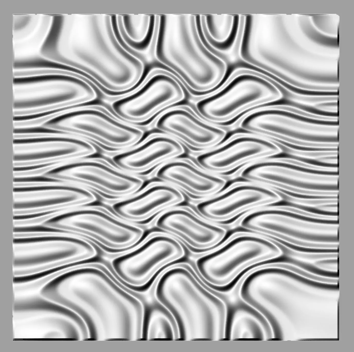 Tileable 3D relief SB11 3D model_0